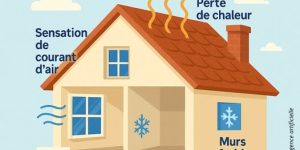 maison mal isolee
